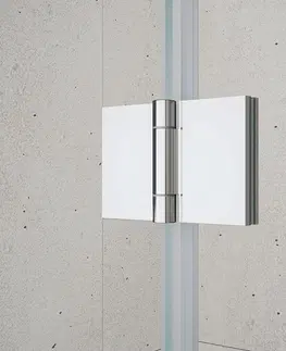 Sprchovacie kúty GELCO - LORO sprchové dvere skladacie pre rohový vstup 700 číre sklo GN4770
