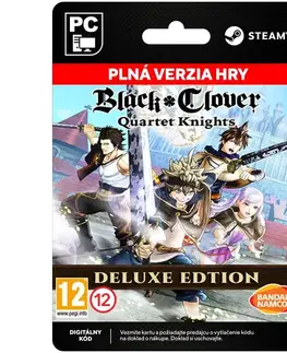 Hry na PC Black Clover: Quartet Knights (Deluxe Edition) [Steam]