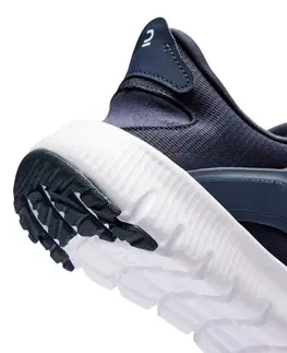 pánske tenisky Pánska obuv SW500.1 na športovú chôdzu štandardné chodidlo modrá