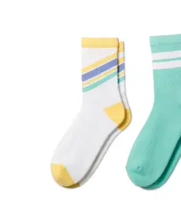 Socks Tenisové ponožky s biobavlnou, 2 páry