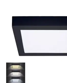 Svietidlá   WD173-B- LED Stropné svietidlo LED/18W/230V 3000/4000/6000K čierna hranatý 