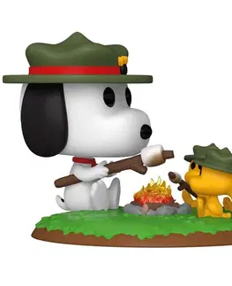 Zberateľské figúrky POP! Deluxe: Snoopy & Beable Scouts (Peanuts) POP-1587