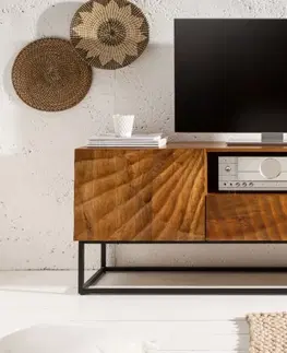 TV stolíky LuxD Dizajnový TV stolík Shayla 160 cm mango