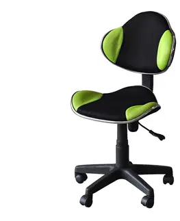 Kancelárske kreslá a stoličky Stolička NOVA zelená K17