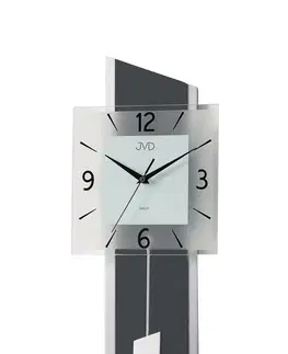 Hodiny Drevené kyvadlové hodiny JVD NS19052.2 s plynulým chodom, 65 cm