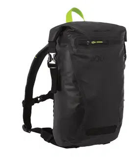 Batohy Vodotesný batoh Oxford Aqua EVO Backpack 12l čierna/žltá fluo