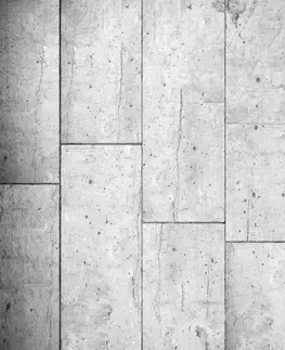 Tapety s imitáciou tehly, kameňa a betónu Fototapeta betónové mesto