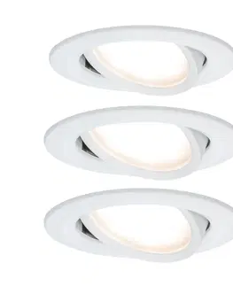 Zapustené svietidlá Paulmann Paulmann Nova LED zapustené bodové svetlo, biele