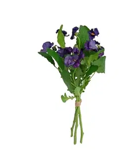 Kvety Umelý zväzok Sirôtok tmavofialová, 37 cm