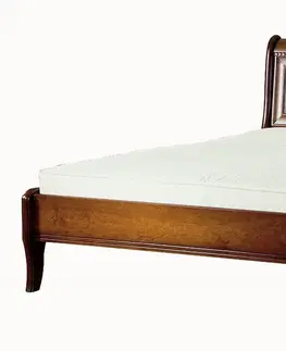 Postele TARANKO Raweno R 140 rustikálna manželská posteľ toffi