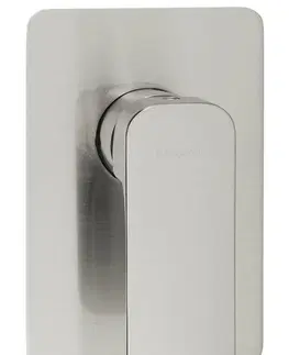 Kúpeľňové batérie SAPHO - SPY podomietková sprchová batéria, 1 výstup, brúsený nikel PY41/16