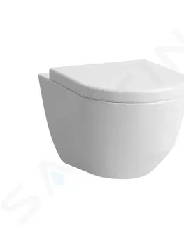 Záchody Laufen - Pro Závesné WC, 530 mm x 360 mm, s LCC, biela H8209594000001