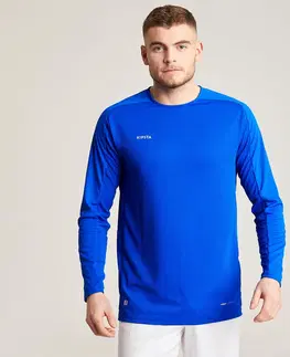 dresy Futbalový dres s dlhým rukávom VIRALTO CLUB modrý