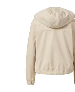Coats & Jackets Tkaná bunda s kapucňou