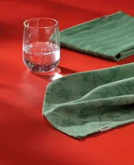 Utierky Kela Utierka Cora, 100% bavlna, zelená, vzor, 70 x 50 cm