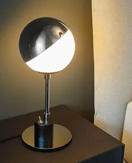 Stolové lampy TECNOLUMEN TECNOLUMEN dizajnová stolná lampa s pologuľou