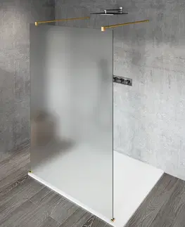 Sprchové dvere GELCO - VARIO GOLD MATT jednodielna sprchová zástena do priestoru, matné sklo, 1000  GX1410-02