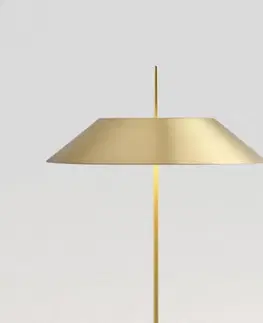 Stojacie lampy Vibia Vibia Mayfair - stojaca LED lampa, zlatá matná
