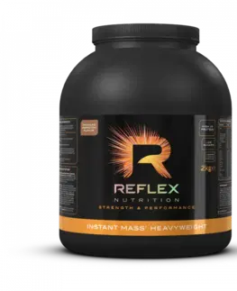 Gainery Reflex Nutrition Instant Mass® Heavyweight 5400 g jahodový krém