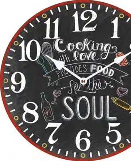 Hodiny Nástenné hodiny Fal6288 Cooking Love, 30cm