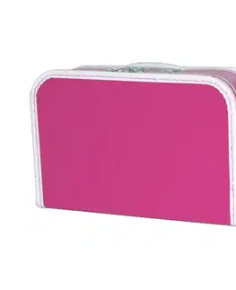 Boxy na hračky KAZETO - Kufrík 35cm ružový