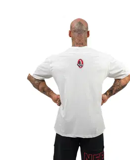Pánske tričká Tričko s krátkym rukávom Nebbia Legacy 711 White - M