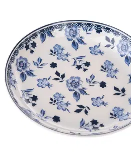 Taniere Porcelánový hlboký tanier Floral, 14,5 cm