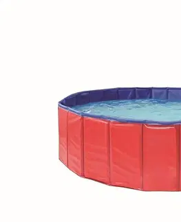 Nadzemné bazény Bazén pre psy skladací - Ø 100 cm