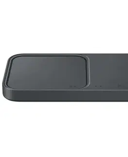 Nabíjačky pre mobilné telefóny Samsung Duálna bezdrôtová nabíjačka, 15 W, bez kábla v balení, čierna EP-P5400BBEGEU