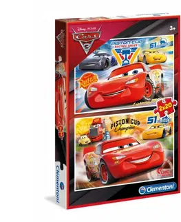 Hračky puzzle CLEMENTONI - puzzle 2x20 Cars