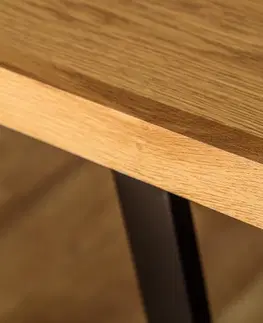 Jedálenské stoly Jedálenský stôl LADON Dekorhome 140x90x77 cm