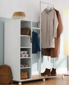 Bookcases & Standing Shelves Vešiak s priehradkami a rôznymi úrovňami
