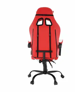 Kancelárske stoličky Herné kreslo s podnožkou OZGE NEW Tempo Kondela Krémová