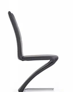 Jedálenské stoličky a kreslá Jedálenská stolička K291 Halmar Biela