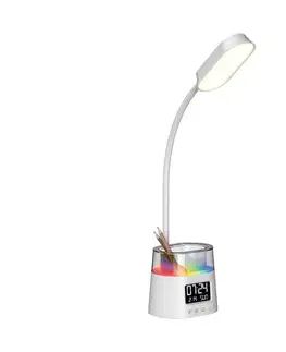 Lampy   08980L-LED RGBW Stmievateľná lampa s držiakom na ceruzky FALCON LED/10W/5V 