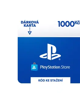 Hry na PC PlayStation Store - darčekový poukaz 1000 Kč