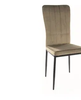 Jedálenské stoličky VENDA jedálenská stolička, olivová 