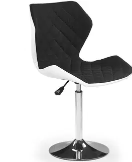 Barové stoličky Barová Stolička Matrix 2 Biely/Čierna