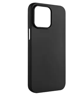 Puzdrá na mobilné telefóny Zadný pogumovaný kryt FIXED Story pre Apple iPhone 15 Pro, čierna FIXST-1202-BK