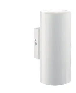 Svietidlá Ideal Lux - Nástenné svietidlo 2xGU10/28W/230V biela
