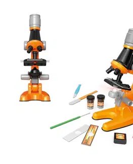 Hračky prístroje a vedecké prístroje WIKY - Mikroskop so svetlom 23 cm