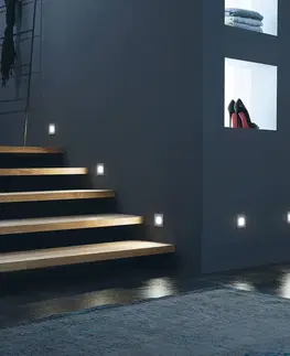 Vstavané nástenné svietidlá Hera Nástenné zapustené LED svietidlo Wall F 0,9W