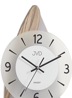 Hodiny Dizajnové kyvadlové nástenné hodiny JVD NS18009/78, 60cm