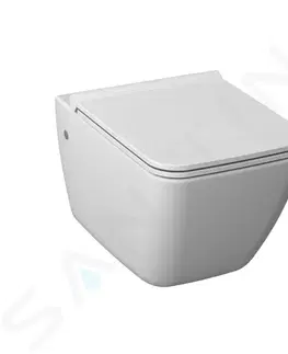 Záchody JIKA - Pure Závesné WC s hlbokým splachovaním, Antibak, biela H8204230000001