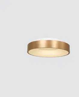 Stropné svietidlá Steinhauer Stropné LED svetlo Ringlede 2 700 K Ø 30 cm zlatá