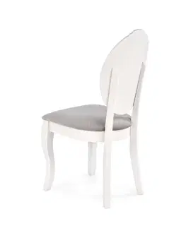 Jedálenské stoličky a kreslá Jedálenská stolička VELO Halmar Biela