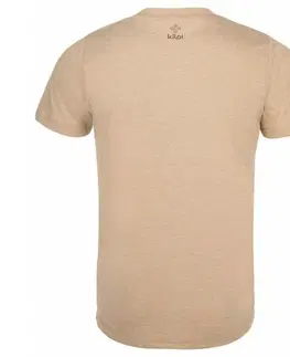 Pánská trička Pánske outdoorové oblečenie triko Kilpi GAROVE-M tyrkysové XXXL