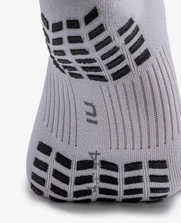 ponožky Futbalové štulpne Viralto II protišmykové biele