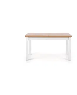 Jedálenské stoly HALMAR Tiago rozkladací jedálenský stôl dub sonoma / biela