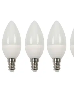 LED žiarovky Led Žiarovka Multi / E14 /5,5w / 4 Ks